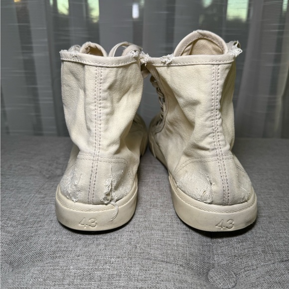 BALENCIAGA PARIS HIGH TOP SNEAKER SIZE 10 IN WHITE - 100% AUTHENTIC - Picture 4 of 6